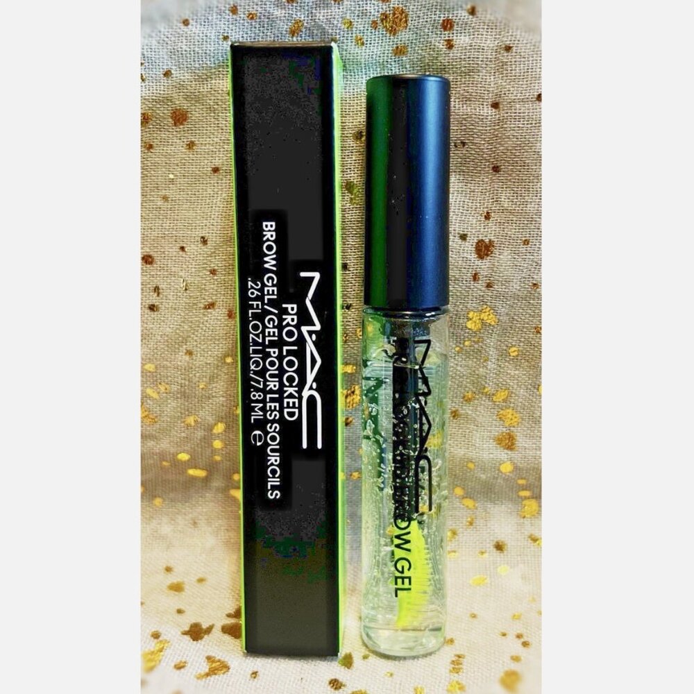 MAC~Pro Locked~Brow Gel in Clear~.26 fl oz / 7.8ml~Full Size
